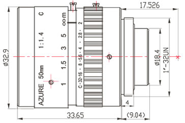 Объектив AZURE PHOTONICS для камеры